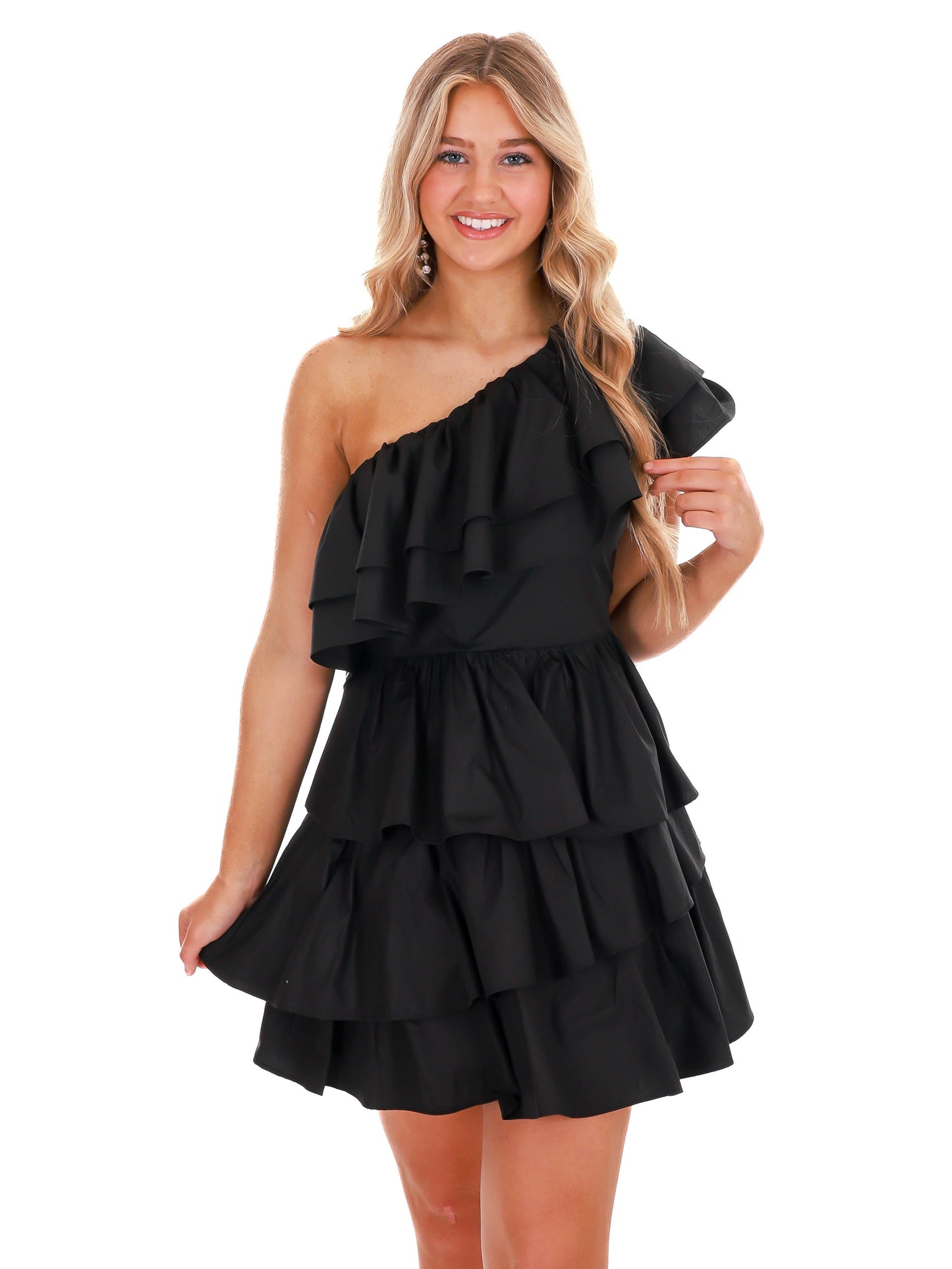 Light of Day One Shoulder Dress