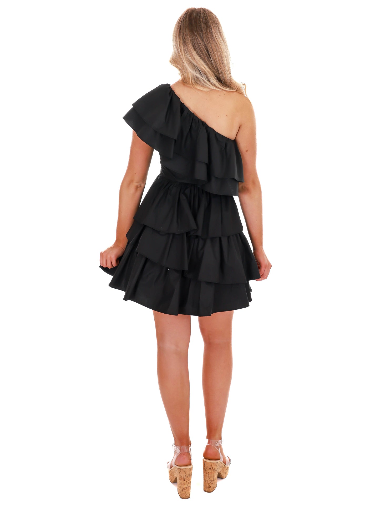 Light of Day One Shoulder Dress