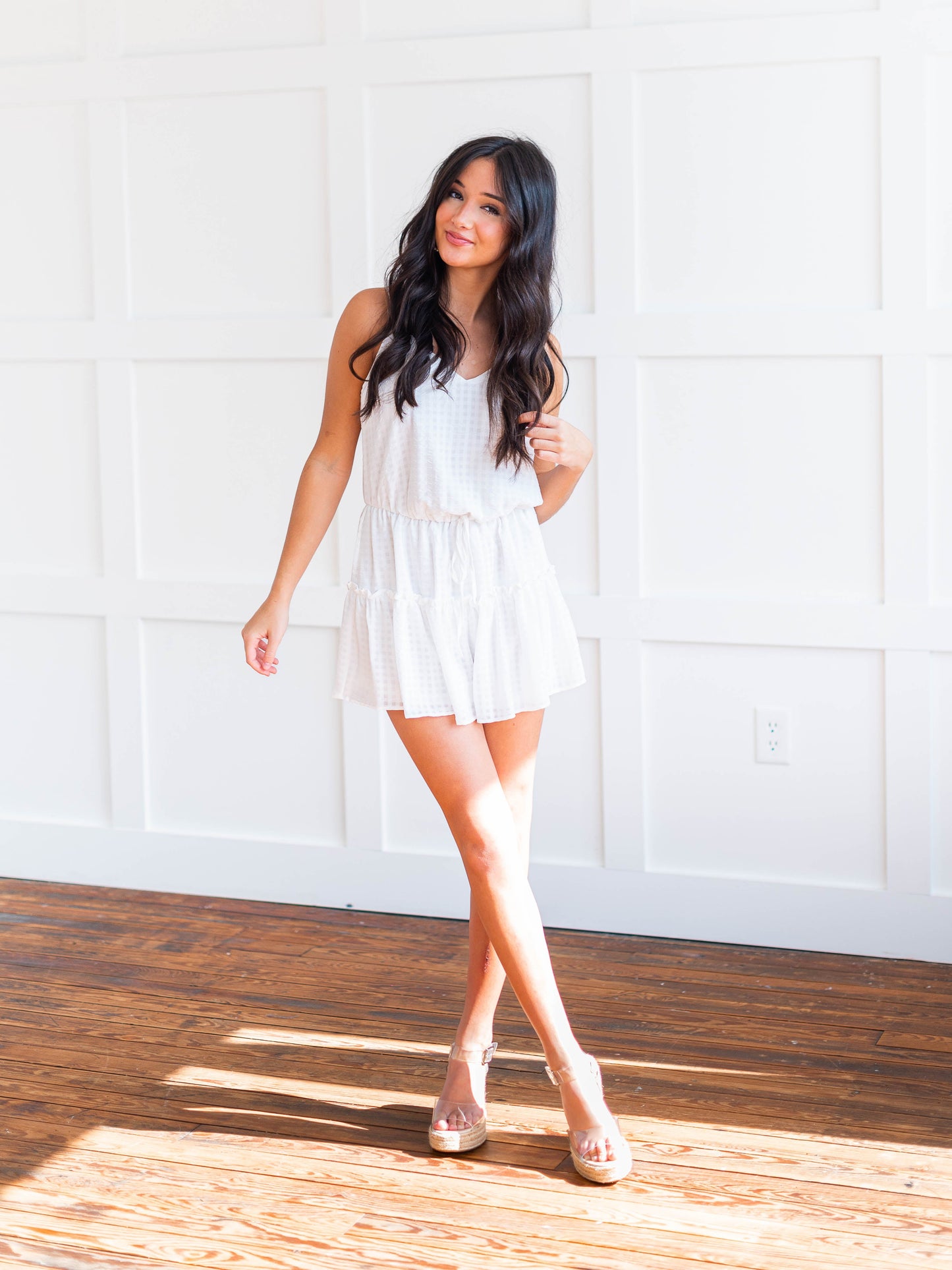 Need A Favor Tie Romper