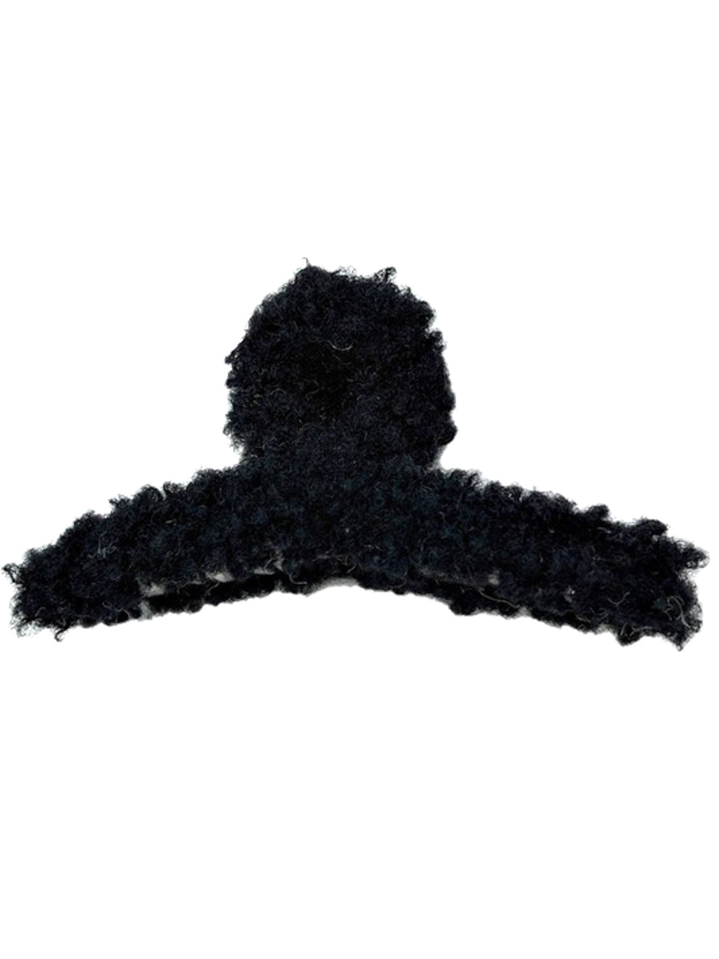 Solid Sherpa Claw Clip
