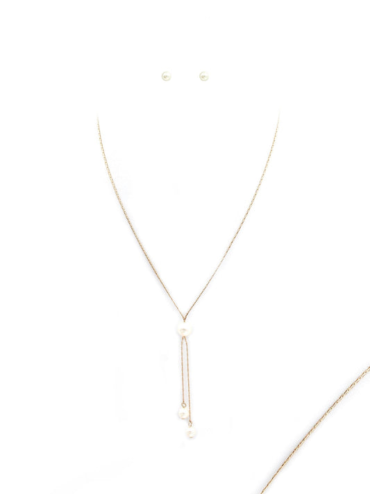 18 Inch Pearl Drop Necklace