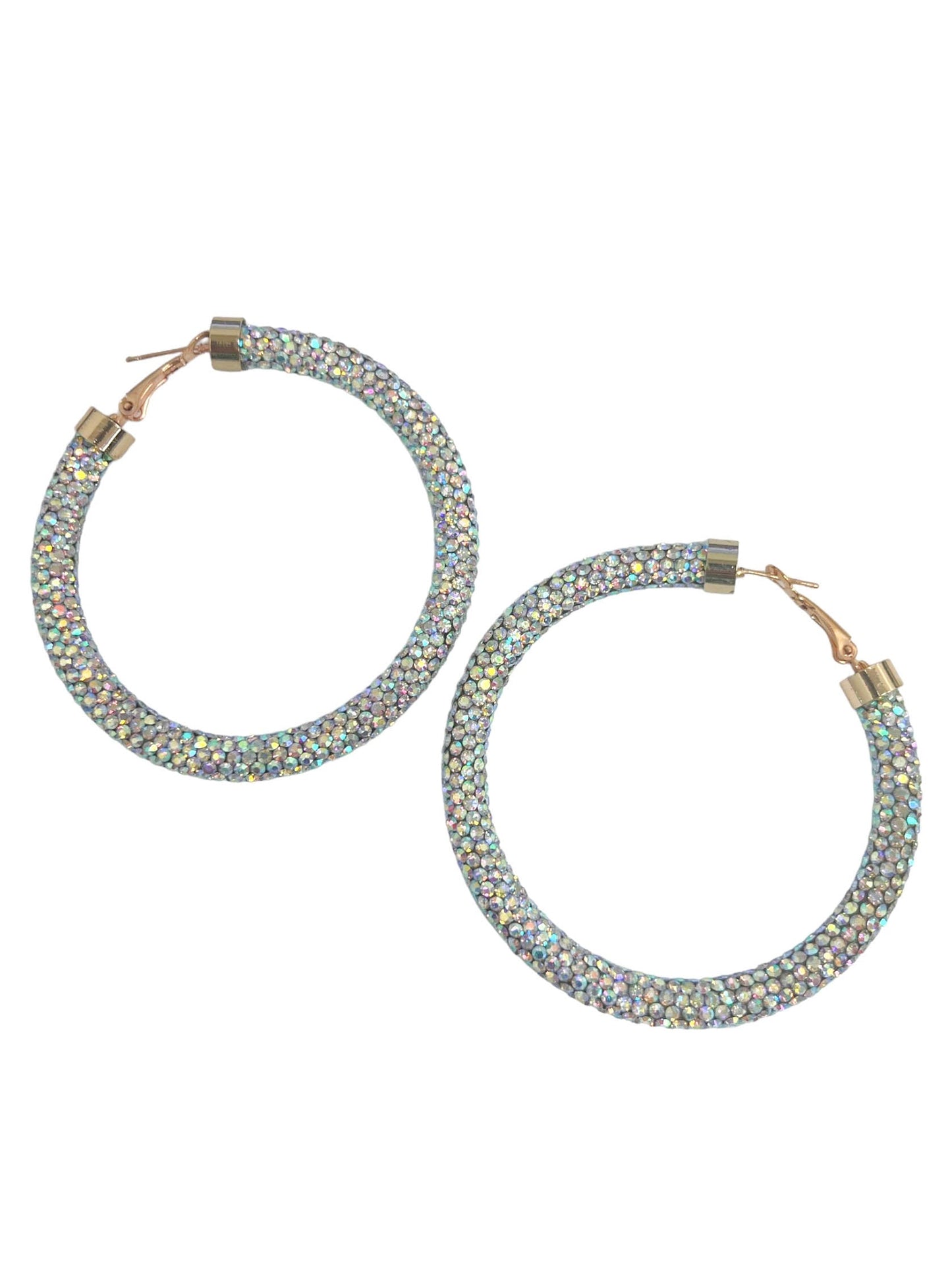 Sparkle Hoop Earrings